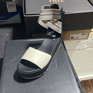 Sorry platform sandal